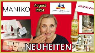 NEUHEITEN ROSSMANN UND DM | MANIKO | August 2024