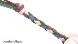 How to Make a Four Strand Round Braid