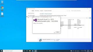 How To Fix Microsoft Visual C++ 2015 - 2019 Redistributable Setup Failed Error 0x80240017