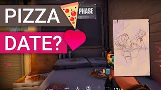 Valorant Easter Egg in Ascent - Pizza Date Note