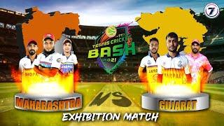 MAHARASHTRA VS GUJARAT | EXHIBITION MATCH | 7070 TENNIS CRICKET BASH 2021 | SURAT