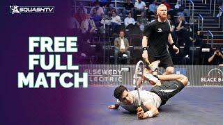 󠁧󠁢󠁷󠁬󠁳󠁿 Makin v Ibrahim  | Black Ball Squash Open 2024 | FREE FULL MATCH!