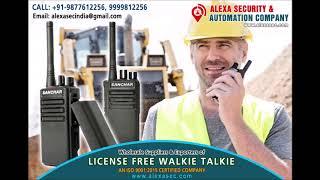 License Free Walkie Talkie suppliers dealers distributors in Delhi India