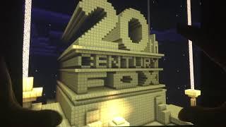 20th Century Fox Home Entertainment Logo in Minecraft (Neat!)