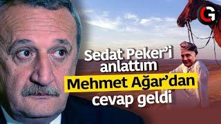 Sedat Peker'e dokundum Mehmet Ağar'dan cevap geldi