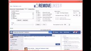 Software To Remove Fake Facebook Likes Automatic