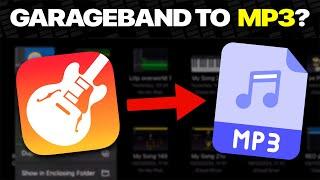 Exporting GarageBand Songs to MP3 Made Easy (iPad & iPhone)