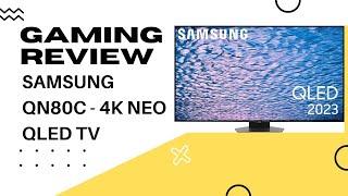 Samsung Q80C - 4K QLED TV - GAMING Review