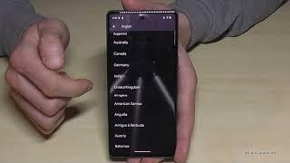 Google Pixel 7a: How to change the language?
