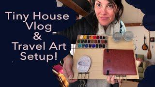 Studio Vlog, what supplies I'm taking on a trip and oracle deck update!!