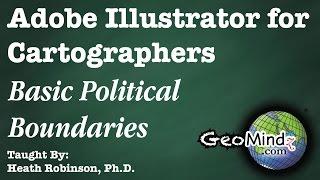 Adobe Illustrator for Cartographers 32: Basic Political Boundaries