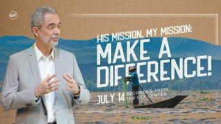 His Mission, My Mission: Make A Difference! | Ricky Sarthou | July 14, 2024