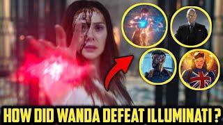 How Did Wanda Defeat Illuminati ? | AKB Galaxy