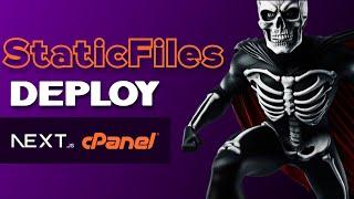 cPanel DEPLOY  Static Export with Next.js (public_html)