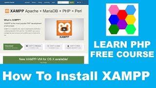 Learn PHP - Part 1 | How To Install XAMPP