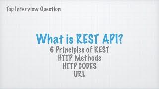 What is API? | What is REST API? | 6 Constraints of REST | HTTP Methods | HTTP Codes