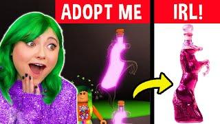 I ATE ONLY *ADOPT ME FOOD* IN REAL LIFE! *TRADING ONLY FOOD* CHALLENGE! Adopt Me Roblox vs IRL! 