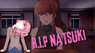 Monika talks about Natsuki's death... | Monika After Story: A DDLC Mod