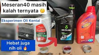 Eksperimen oli | oli terbaik untuk motor matic | untuk motor beat scoopy vario 125 pcx nmax AEROX