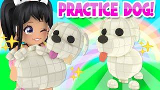 How To Get the FREE *PRACTICE DOG* Pet in ADOPT ME (roblox) EASY TUTORIAL