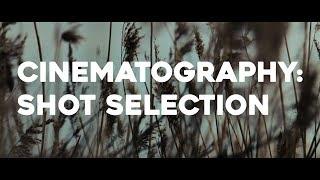 Cinematography: Shot selection