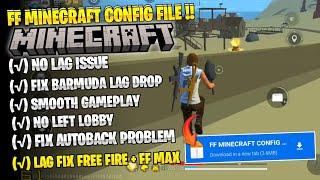 FREE FIRE OB46 MINECRAFT LITE GRAPHICS IN FREE FIRE | FF TERBARU LAG FIX | FF MINECRAFT 1GB 2GB RAM