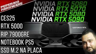 Summary – RTX 5000 imminent / RIP RX 7900 GRE / Playstation Laptop / SSD on VGA / CES Expectations