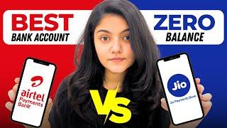 Airtel Payment Bank Account Open v/s Jio Payment Bank Account Open || Best Zero Balance Bank Account