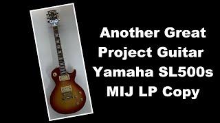 Yamaha SL500s - A Luthier’s Review - MIJ Les Paul Lawsuit Guitar