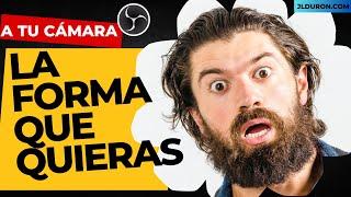 ▷ Cómo CAMBIAR LA FORMA de tu CÁMARA en OBS - Aplicar MÁSCARA SIN PLUGINS - Tutorial GRATIS