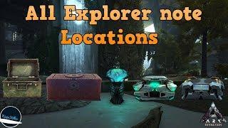 All Explorer note locations Ark Survival Evolved Extinction