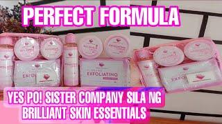 INTRODUCING: PERFECT FORMULA | YES PO! SISTER COMPANY PO SILA NG BRILLIANT SKIN ESSENTIALS 