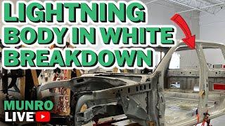Aluminum Alloy Body and Bed, Built Ford Tough  -  Lightning BIW Breakdown