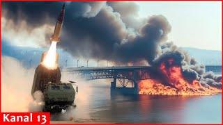 ATACMS missiles can completely destroy the Crimean Bridge