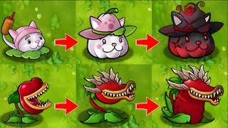 PVZ Fusion 2.3 Challenge - 1 All NEW Plant Fusion vs Iron Wall-nut Zombie HP: 10M - Who Will Win?