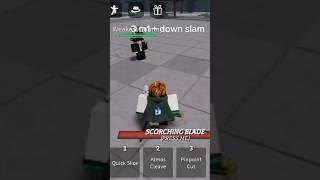 atomic samurai one shot combo with no split second counter #thestrongestbattlegrounds #roblox#shorts