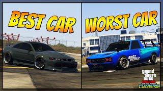 GTA 5 - Best Cars in the LS Tuners Update (Based on Performance & Upgrades) Ranking of All 17 Cars!