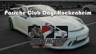 Porsche Club Days Hockenheimring | Motoemotion | Sports Car Travel