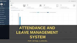 Attendance and Leave Management System PHP