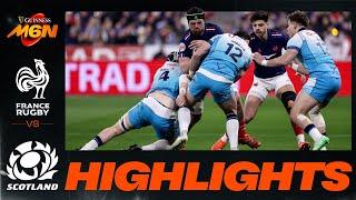 FRANCE v SCOTLAND | 2025 GUINNESS MEN'S SIX NATIONS | RUGBY HIGHLIGHTS