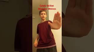 Skillet Monster Caleb Pendolf Boss Wolf Rock N Roll Shen Amry Warrior Electric guitar warlock. 