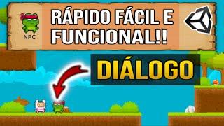 TUTORIAL UNITY - SISTEMA DE DIALOGO na Unity - Como criar DIALOGO na Unity