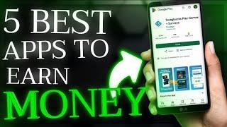 BEST 5 Apps to Earn Money in 2024  ( PASSIVE INCOME )