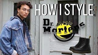 How I Style Dr. Martens | Grunge Outfits | Mens Fashion | Antonio Valdezi