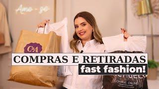 Compras e Retiradas: Renner, C&A e Riachuelo!