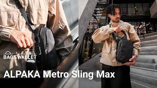 Обзор слинг сумки ALPAKA Metro Sling Max