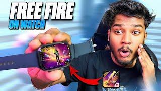 PLAYING FREE FIRE ON WATCH   - GARENA FREE FIRE