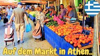 Griechischer Markt am Morgen - Athen 2024