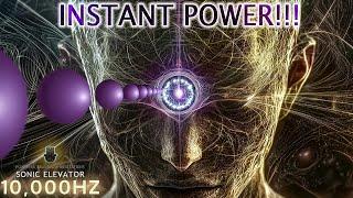 THIRD EYE ACTIVATION 10000 Hz Isochronic Tones  [️WARNING: 8D POWERFUL STIMULATION!️]