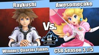 [CSBS3-5] WQF - Raykushi (Sora) vs Awesomecake (Peach)